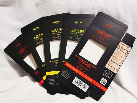 جودة  Customized Cardboard Dry Fruit Packaging Carton Box With Offset Printing Spot UV المصنع