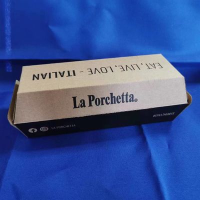 صندوق تغليف هدايا من الكرتون بنافذة مناسب لتغليف البيتزا يوفر الحماية والرؤية للمنتجات الغذائية