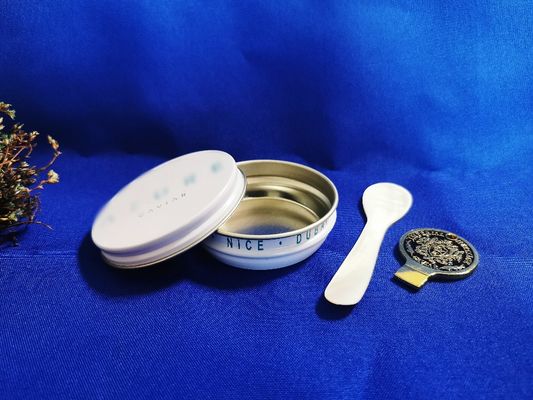0.28 ملم طعام الصف الصفيحة الكافيار التعبئة الفراغ علبة الصفيحة 125g مع الغطاء المسطح الطباعة بألوان كاملة