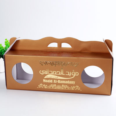 براق لامع الصناديق المموجة المخصصة الارتفاع الوزن القدرة المرنة مع النافذة
