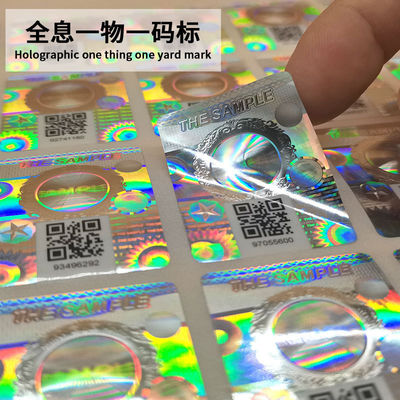 إلكترونيات مضادة للتزوير ملصقة بكود QR مضادة للماء